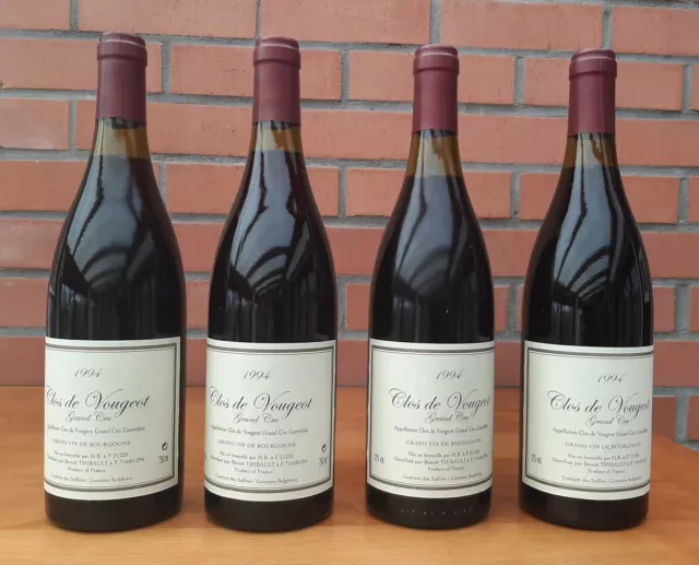 1  bouteille de Clos de Vougeot 1994 grand cru    (4 disponibles)