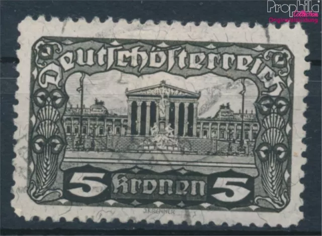 Briefmarken Österreich 1919 Mi 288B gezähnt 11,5 gestempelt (10115446