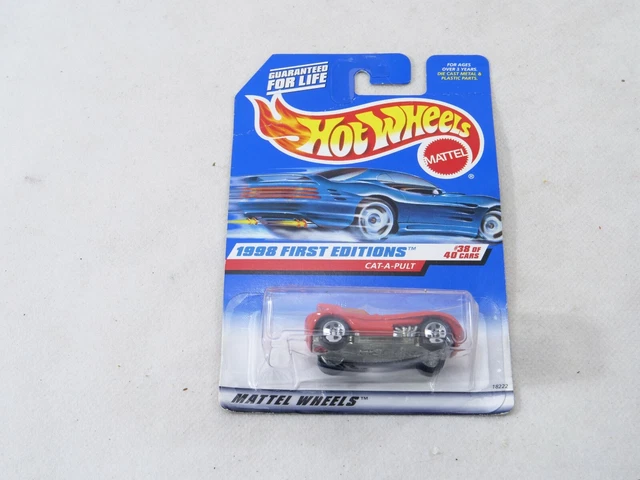 Hot Wheels 2001 First Editions #4 Sooo Fast - Auto Pressofusa Scala 1:64, Bianco Perla, Mattel