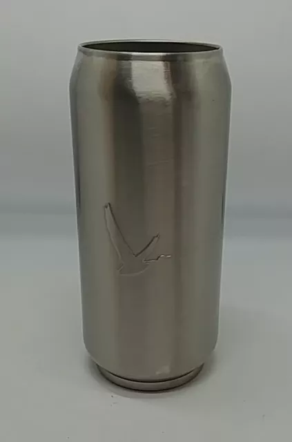 Stainless Steel Grey Goose Vodka Tumbler Metal Can Cup Alcohol Party (Z)