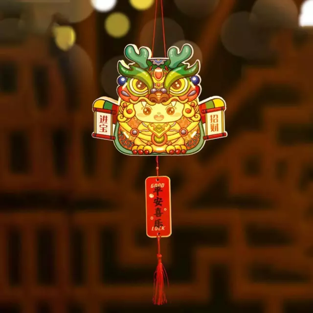 Chinese New Year Lantern Decoration Spring Festival Lante Portable Luminous K1V0 3