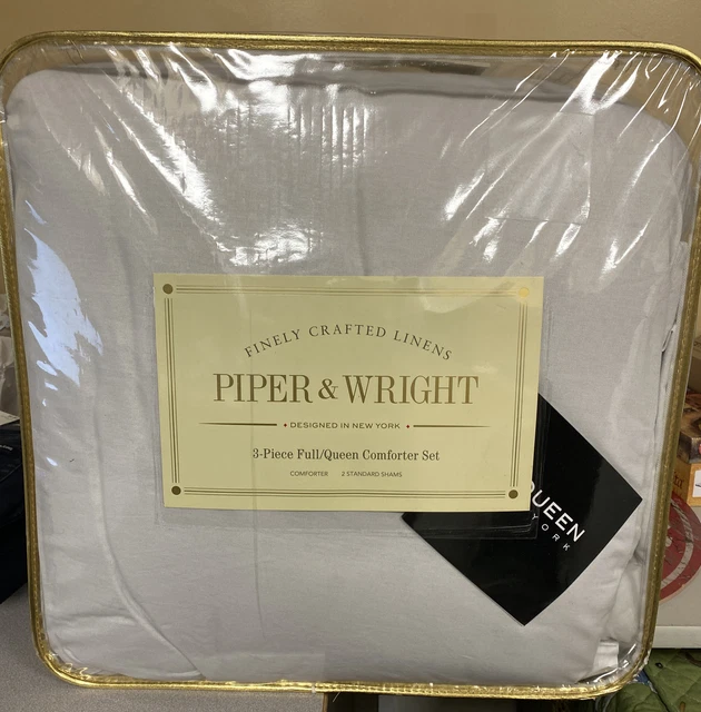PIPER & WRIGHT Cherry Blossom 3 Piece Comforter Set FULL/QUEEN NEW