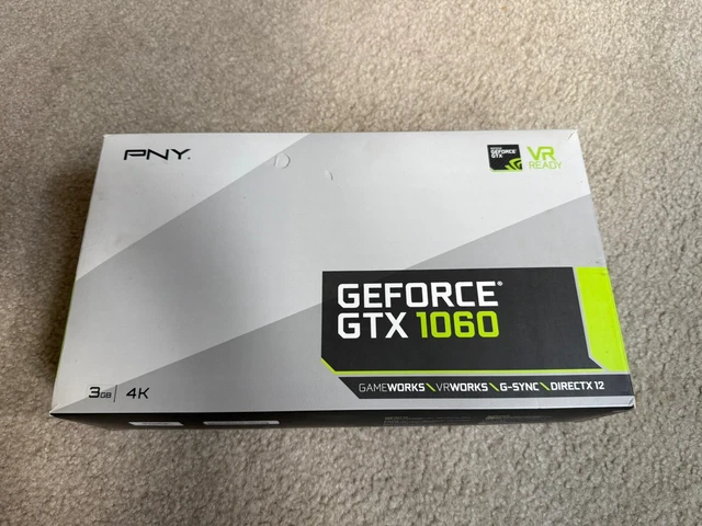 PNY GEFORCE GTX 1060 3GB DirectX 12 192 Bit GDDR5 Gaming GPU VCGGTX10603PB 200.00 PicClick