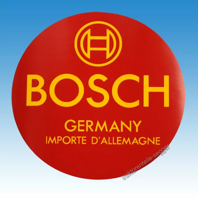 Bosch Aufkleber für Batterie bei Holder Schleppern Traktor 60135817