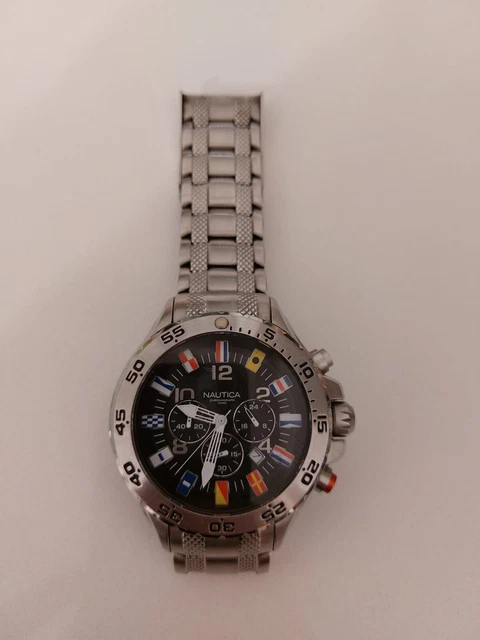 Nautica Orologio Cronografo Quarzo Uomo Con Cinturino In Acciaio Inox Napstb009 23178160