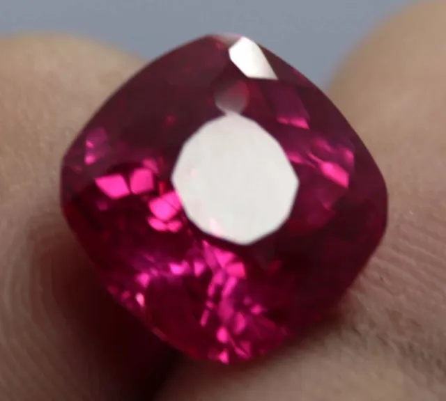 8 Ct Natural Certified BURMA Pigeon Red Ruby Unheated Loose Gemstone