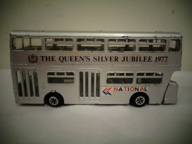 Dinky Toys #295 Atlantean Bus The Queen's Silver Jubilee 1977 Made In England 3