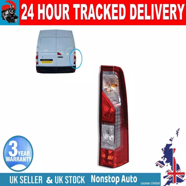 Rear tailgate light lamp right side FOR Renault Master MK3 MK4 265500023R