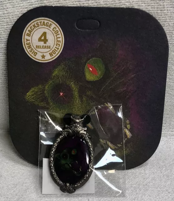 Disney Parks Backstage Collection #4 Haunted Mansion Pin & Story Card