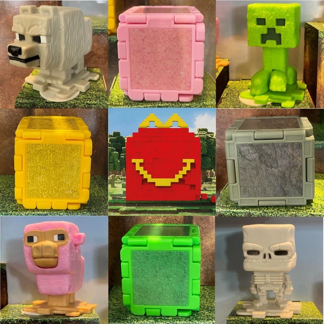 MINECRAFT MOVIE MCDONALD’S Happy Meal Toy 2025 Creeper 🟩 £4.83