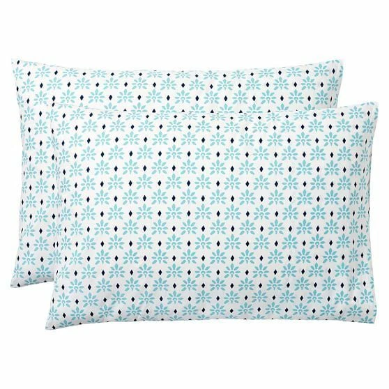 Lennon & Maisy Pillow Cases Bohemian Block Print Standard Set Pottery Barn Teen