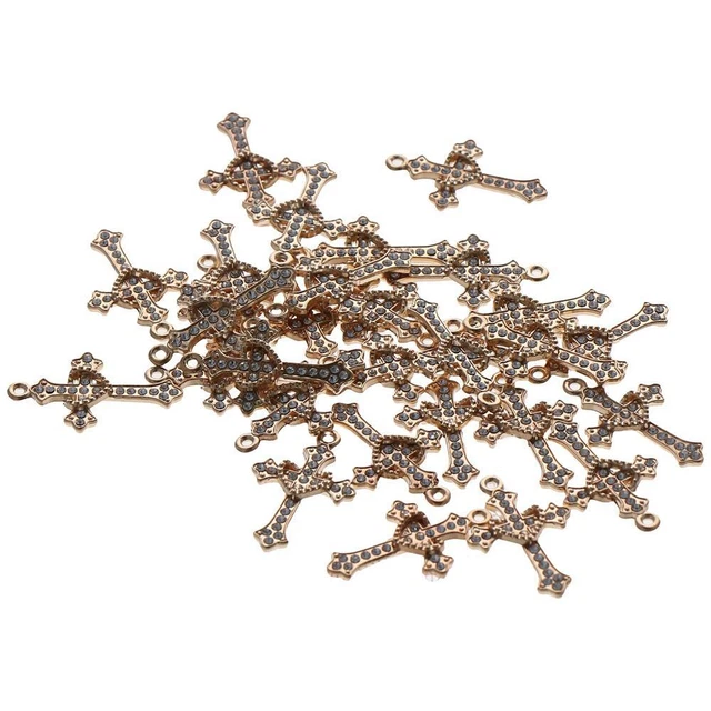 SUNNYCLUE 1 boîte de 20 breloques en forme de fleur d'abeille en émail avec strass pour boucles d'oreilles, bracelets, colliers, bijoux, loisirs créatifs