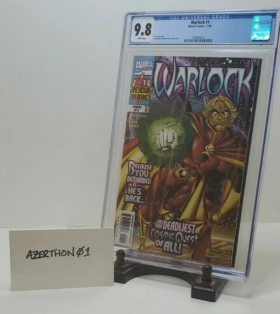 WARLOCK #1 CGC 9.8 Tom Lyle 1998 Marvel Comics Guardians of the Galaxy 3!  WP!