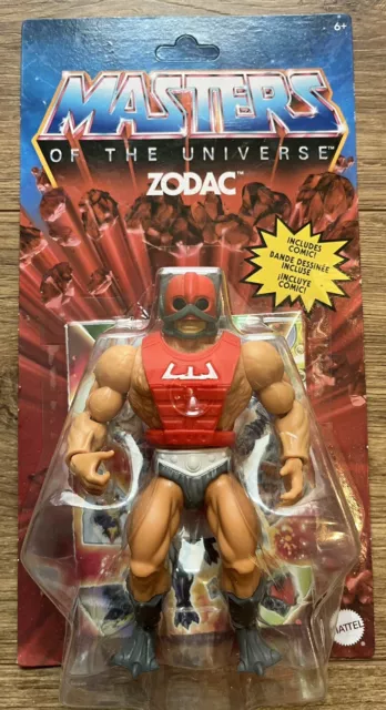 Mattel Masters of The Universe Origins He-Man Zodac Figur - 1.Auflage