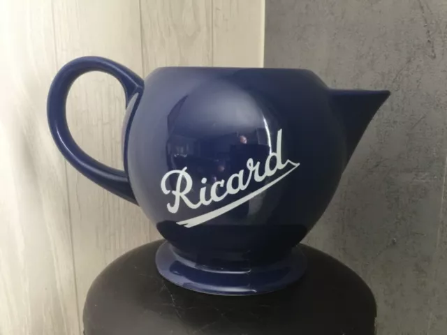 RICARD BROC PICHET BLEU 3 litres neuf / ENVOI RAPIDE