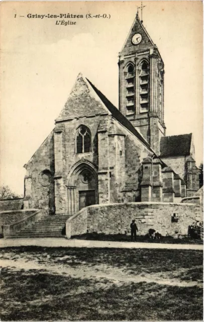 CPA  Grisy-les-Plátres (S.-et-O.) -L'Église   (290319)