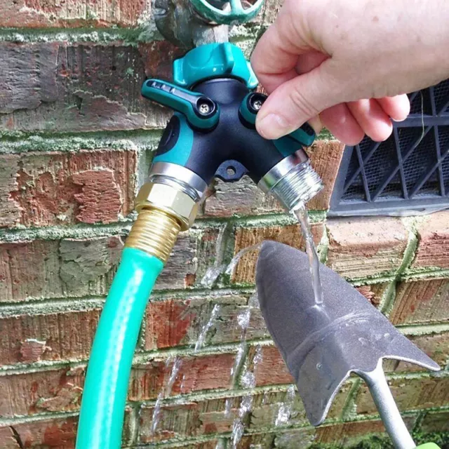 Y Hose Splitter Connector Regulable Practical Faucet Garden Water Connectors.EN