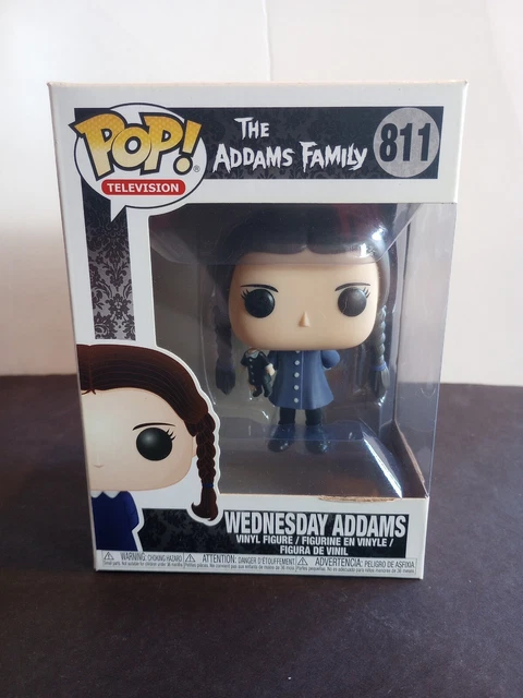 New Funko POP The Addams Family Wednesday Addams 811 Vinyl Figure