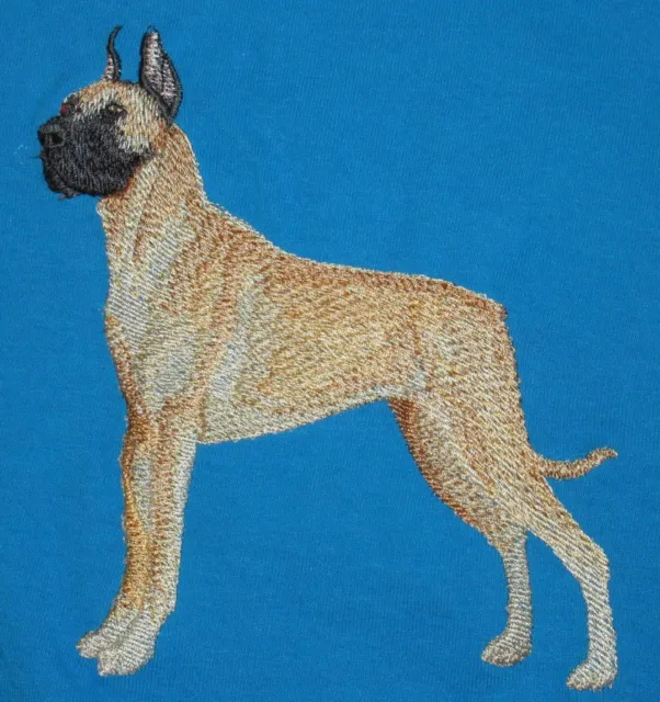 Embroidered Ladies T-Shirt - Great Dane C4804 Sizes S - XXL