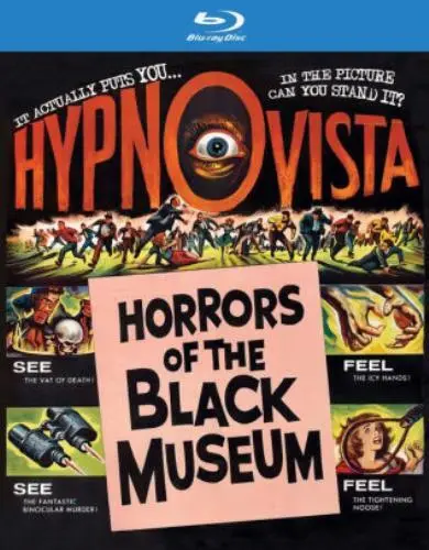 *PRESALE* HORRORS OF THE BLACK MUSEUM (Region A Blu Ray,US Import.)