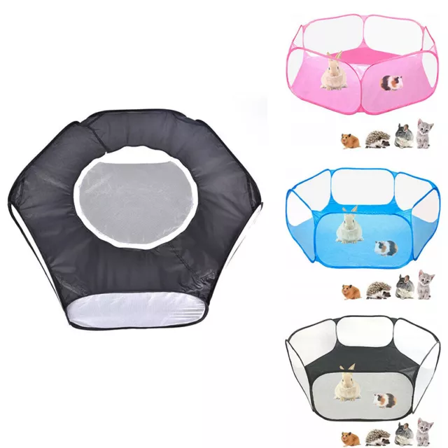 Pig Rabbits Hamster Pet  Small Animals Cage Tent Guinea Playpen Exercise Fence