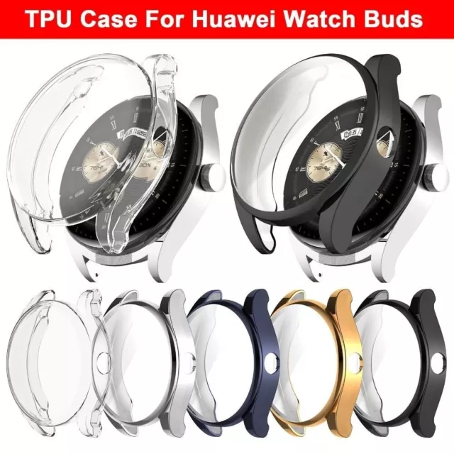 Case For Huawei Watch Buds Smart Watch TPU Full Screen Protector bumper Cover