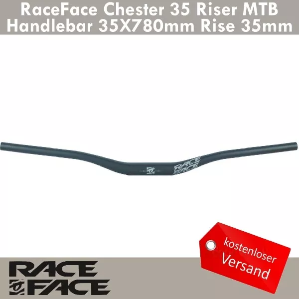 Race Face Chester 35 Riser MTB Lenker 35x780mm Bar Diameter 35mm Rise 35mm