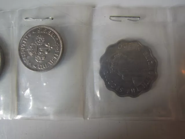 1975 & 1978 - Mauritius - Uncirculated Coins - Mint Set 3