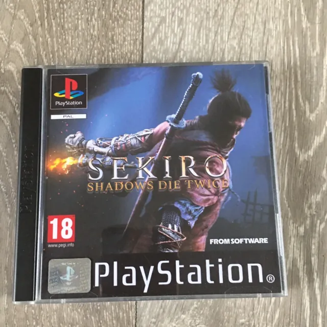 Sekiro: Shadows Die Twice - PS1 Style Retro Case w/ Case Protector (NO GAME)