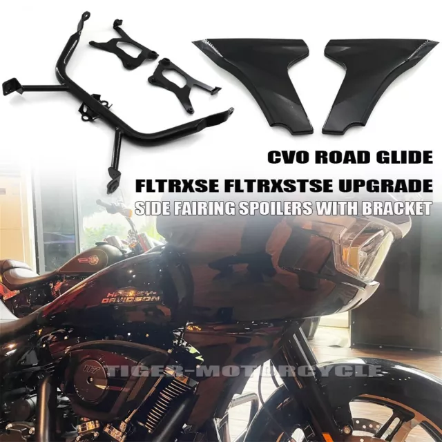 FOR HARLEY CVO Road Glide Upgrade 2024 Side Fairings Plates Support