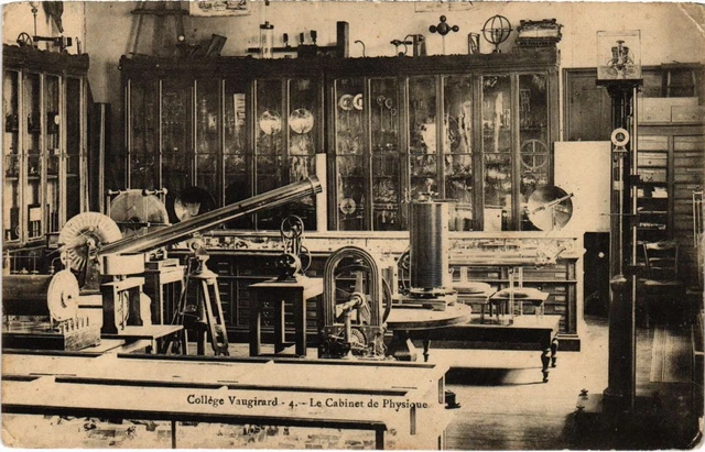 CPA PARIS 15e College Vaugirard Cabinet de Physique (1249181)