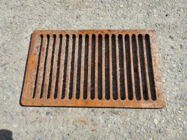 Cast Iron fire grate/ rounded corners