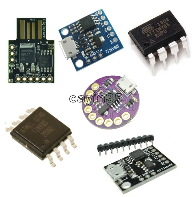 ATTINY85-20SU/PU SOP/DIP-8 CHIP IC LilyPad GY USB Digispark modulo Kickstarter