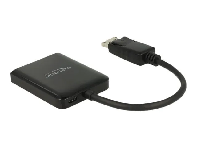 DELLOCK - 87720 - USB-C/DisplayPort splitter compatto -> 2 x HDMI uscita 4K 30 Hz