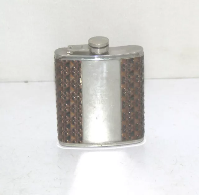 1765 Wine Bottle/Flask Empty Stainless Steel 7 0Z-Hennessy Xo Collectible  11838 2