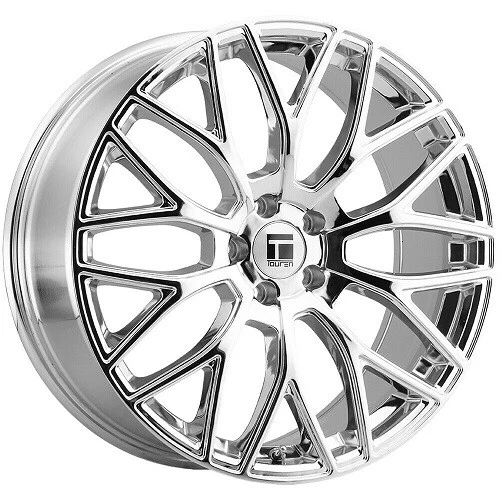 18x8 Touren TR76 Chrome Wheels 5x120 (35mm) Set of 4