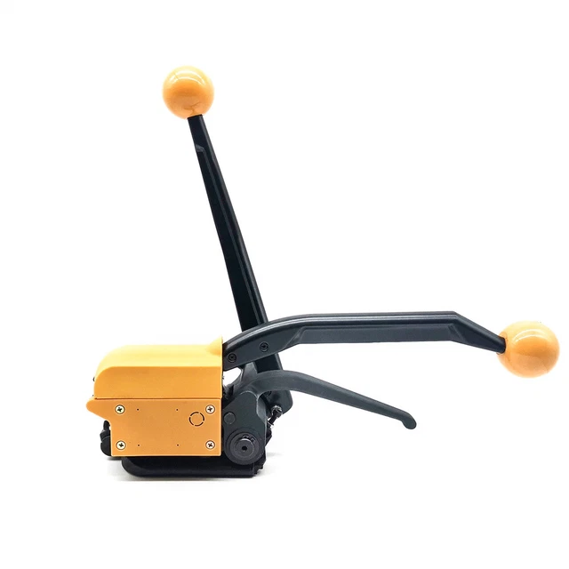 Manual Buckle Free Steel Belt Strapping Pneumatic Machine Packaging Tool 16-19mm