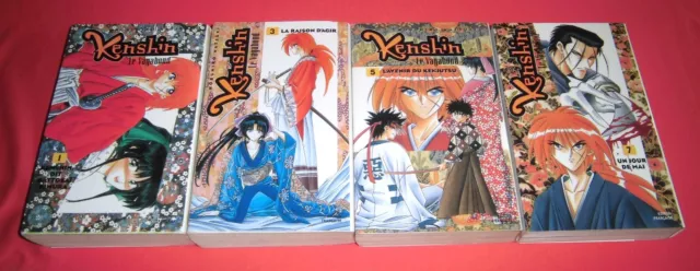 Manga Kenshin Le Vagabond Tomes Doubles 1 à 8 [FR] *JRF