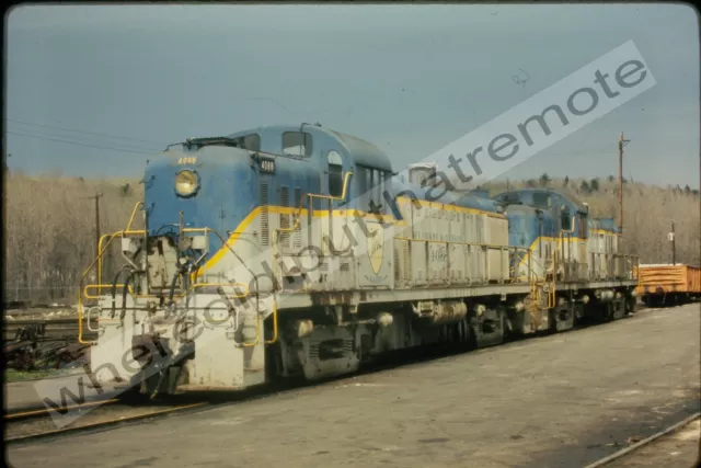 Original Slide Delaware & Hudson D&H 4088 ALCO RS3 Mechanicsburg NY 5-6-1972