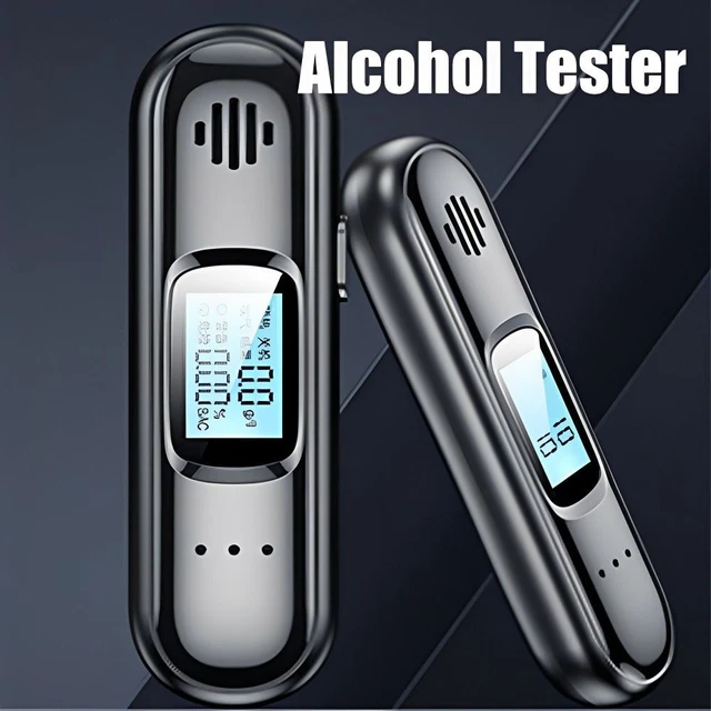 LED Screen Breathalyzer High Sensitivity Alcohol Tester  Car Accessory
