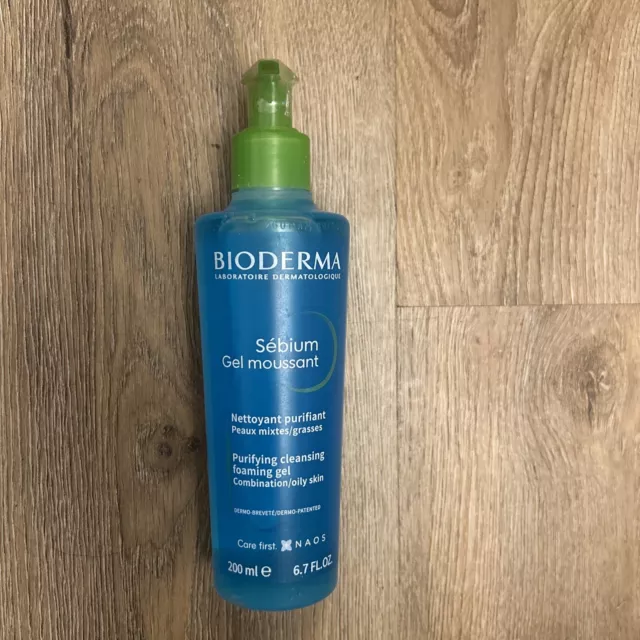Bioderma Sebium Purifying Cleansing Foaming Gel 200ml-Combination To Oily Skin