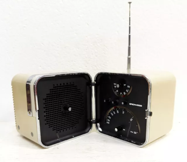 ANTICA RADIO Brionvega CUBO TS 502 anni 60 VINTAGE Design M. Zanuso R. Sapper