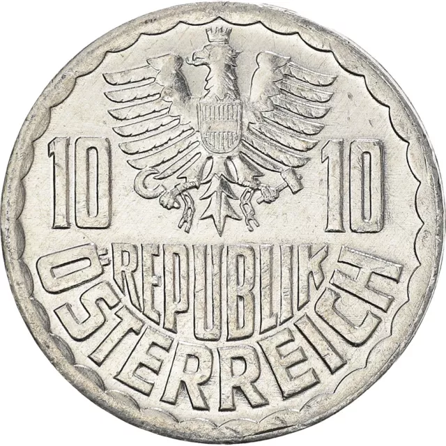 [#958406] Coin, Austria, 10 Groschen, 1984, Vienna, VF, Aluminum, KM:2878
