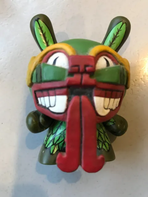 Kidrobot Dunny Azteca Series 1 Quetzalcoatl 2.5" Vinyl Figure Beast Brothers 