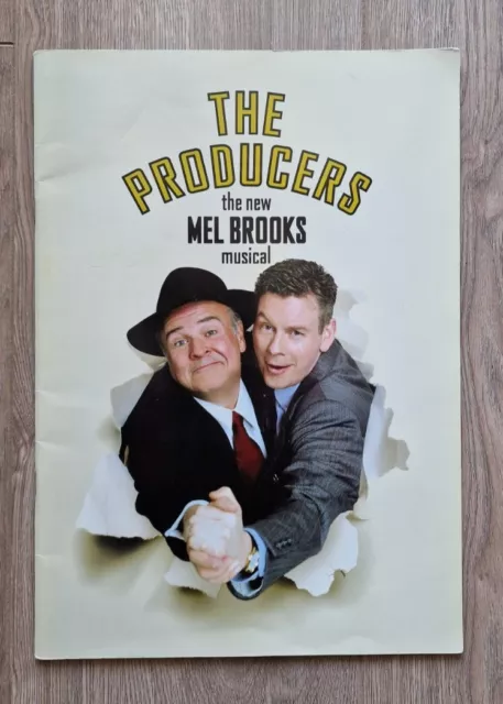 Mel Brooks The Producers Musical Theatre programme photo brochure London 2004