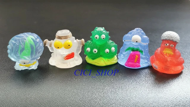 Lot of 5pcs The Trash Pack Series 7 - Moose Toys Translucent Trashies