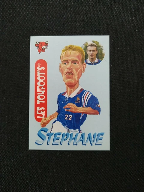 STICKER PANINI FOOTBALL Wc France 98 #L - Stephane Guivarch - Pour Poster Total