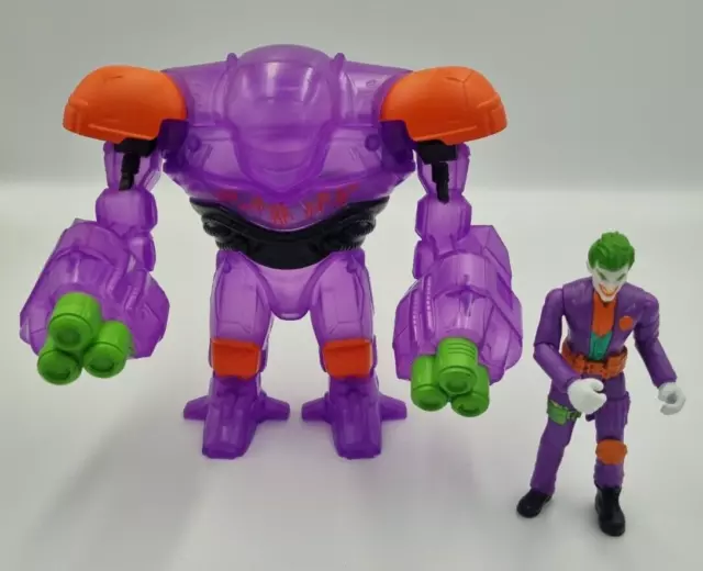 The Joker with Tech Armor 4" Action Figure Batman the Caped Crusader Spin Master