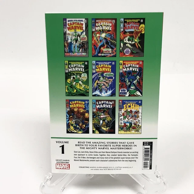 Captain Marvel Mighty Marvel Masterworks Vol 1 Coming New GN-TPB Paperback 3