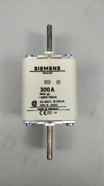 SIEMENS 3NA3 250 Fusibles 4 Scp